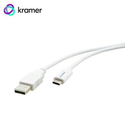 Cable USB 3.0 Kramer C-USB3/AA Tipo A Macho a Macho 1.8m 4.8Gbps Azul