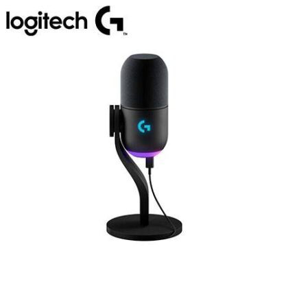 Micrófono Logitech G Yeti GX Supercardioide USB RGB LIGHTSYNC Black 988-000568