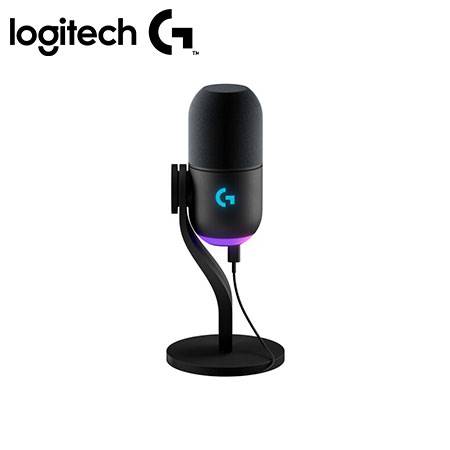 Micrófono Logitech G Yeti GX Supercardioide USB RGB LIGHTSYNC Black 988-000568