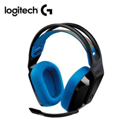 Audífono Gamer Inalámbrico Logitech G535 Lightpspeed Negro/Azul