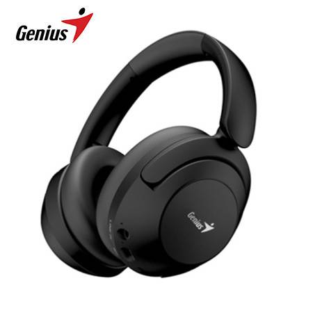 Audífono Bluetooth Genius HS-810BT Plegable con Micrófono 40mm 22h Negro