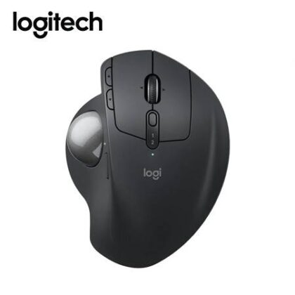 Mouse Trackball Logitech MX Ergo S Inalámbrico Bluetooth USB-C Negro