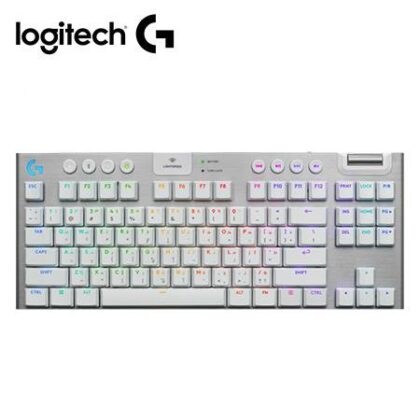 Teclado Gaming Logitech G915 X TKL LIGHTSPEED/BT RGB Blanco