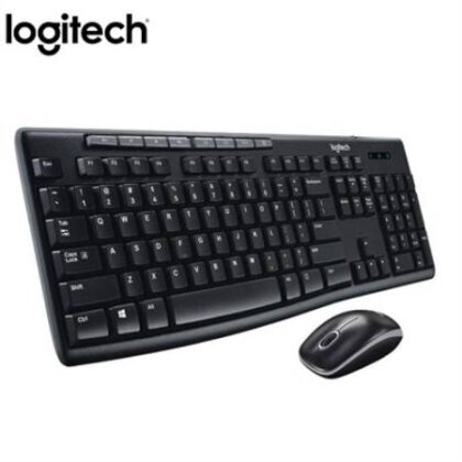 Kit Teclado + Mouse Logitech MK270 Wireless USB Negro