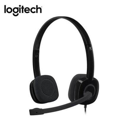 Auricular Logitech H151 Stereo Negro con Micrófono (981-000587)