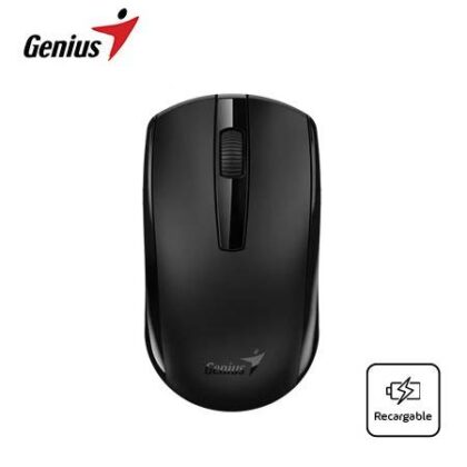 Mouse Inalámbrico Genius ECO-8100 Recargable Black Eye