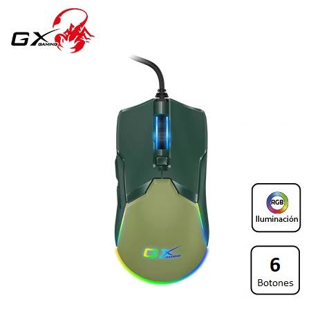Mouse Gamer Genius GX Scorpion M700 7200 DPI RGB 6 Botones Programables