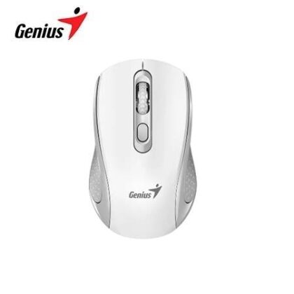 Mouse Genius NX-8025S AI Copilot Inalámbrico 1200 DPI Blanco+Gris