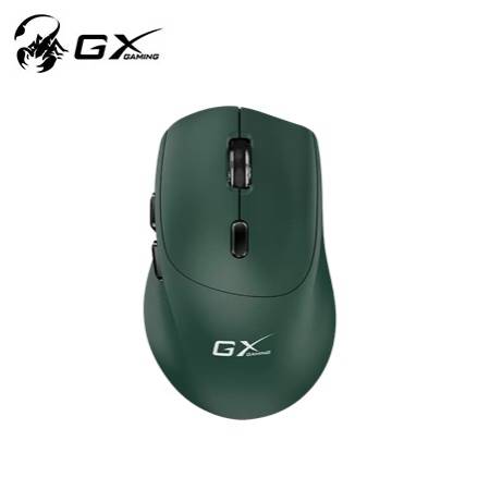 Mouse Genius GX Scorpion M8100 Inalámbrico Bluetooth/2.4GHz 3200 DPI 6 Botones Army Green - Tecla Copilot AI