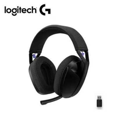 Audífono Gamer Logitech G G321 Lightspeed Inalámbrico Negro USB-C