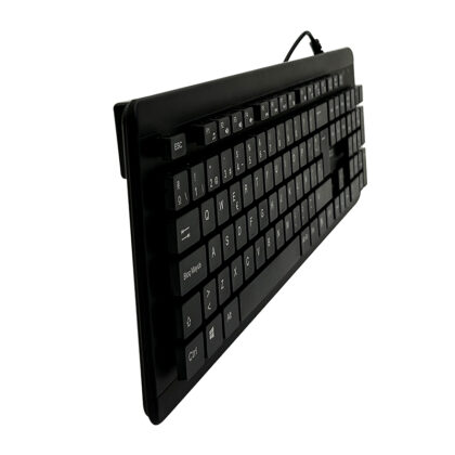 Teclado Lavable Teros TE-4065N USB Negro IPX7 105 Teclas