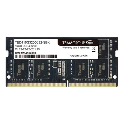 [Memoria Laptop] TeamGroup Elite 16GB DDR4-3200MHz SODIMM CL22