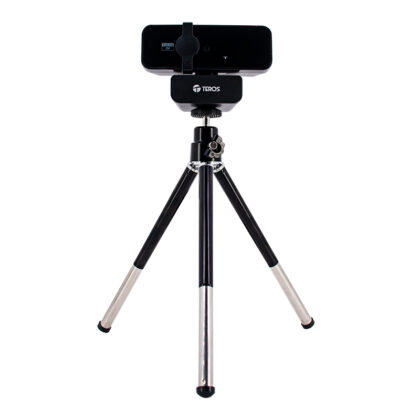 Cámara Web TEROS TE-9072, 2K, Micrófono, USB 2.0
