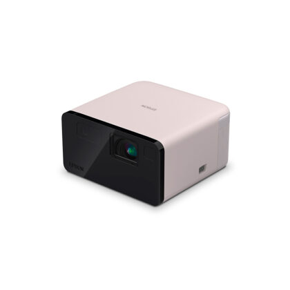 Proyector Láser Portátil Smart Epson EpiqVision EF21, Color Rosa Cuarzo