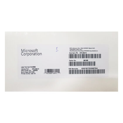 Licencia Microsoft Windows Server Standard 2025 2 Núcleos Español OEM