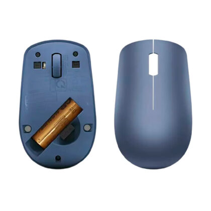 Mouse Inalámbrico LENOVO 530, Sensor Óptico 1200 DPI, 3 Botones, Color Abismo Azul