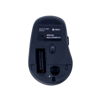 Mouse Inalámbrico Teros TE-1228S, 6 Botones, 2.4GHz, Negro