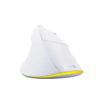 Mouse Inalámbrico TEROS TE-1236S RGB Blanco 6 Botones