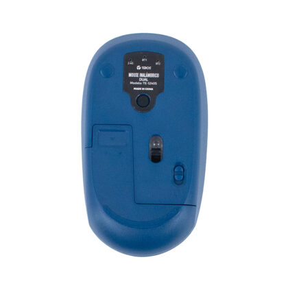 Mouse Inalámbrico Teros TE-1240S, 2.4GHz, 4 Botones, USB, Azul