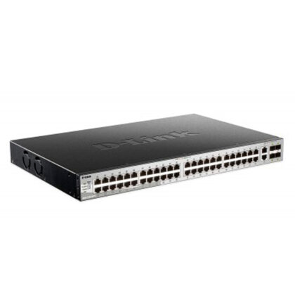 Switch D-Link DGS-3130-54TS Capa 2+ Gestionable 48 Puertos Gigabit 2x 10GBASE-T 4x SFP+
