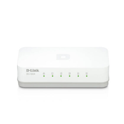 Switch D-Link DES-1005A, 5 Puertos 10/100 Mbps, Auto MDI/MDI-X