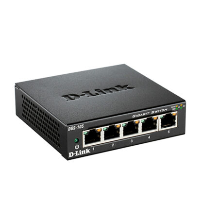Switch D-Link DGS-105 5 Puertos Gigabit