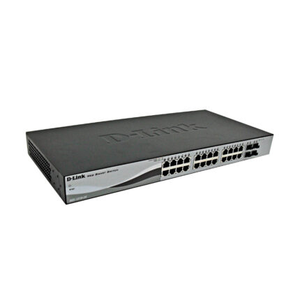 Switch Administrable D-LINK DGS-1210-28, 24 Puertos Gigabit + 4 SFP