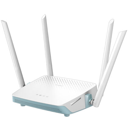 Router D-Link Smart AC1200 R12, 4 Puertos Gigabit, Doble Banda 2.4/5GHz