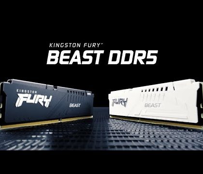 Memoria RAM Kingston Fury Beast 16GB DDR5-6400MHz CL32 Negro