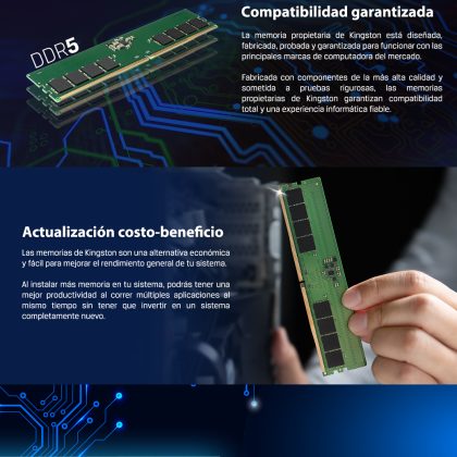 Kingston 16GB DDR5-5600 SO-DIMM - Rendimiento Superior