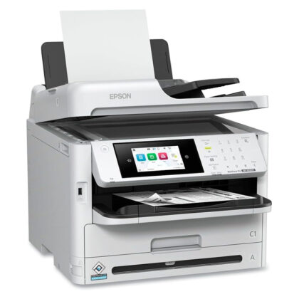 Impresora Multifuncional EPSON WF-M5899, Imprime/Escanea/Copia/Fax, LAN/WiFi