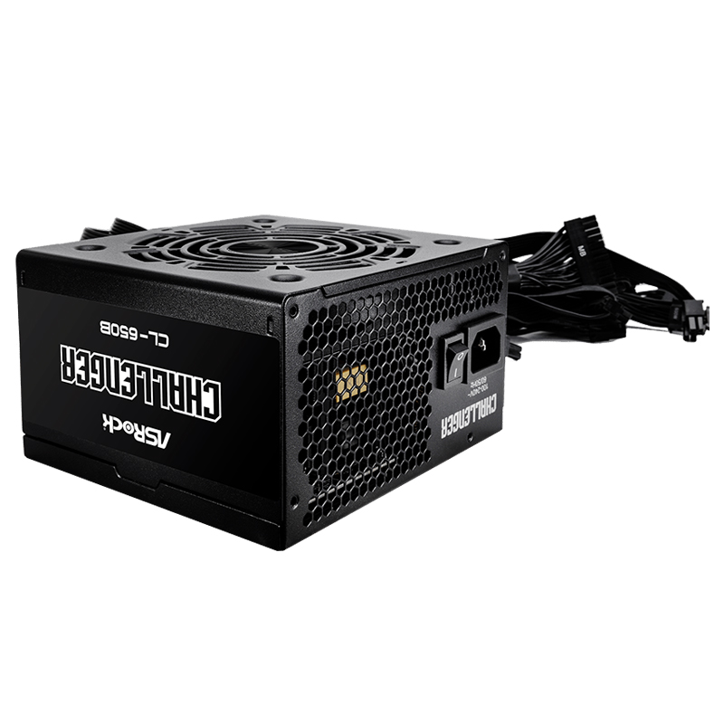 Fuente de Poder Asrock 650W ATX 80 Plus Bronze CL-650B
