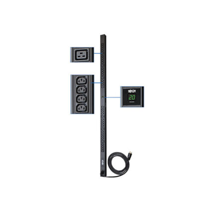 PDU Monofásico Tripp-Lite PDUMV20HV 16/20A 200-240V con Medidor Digital