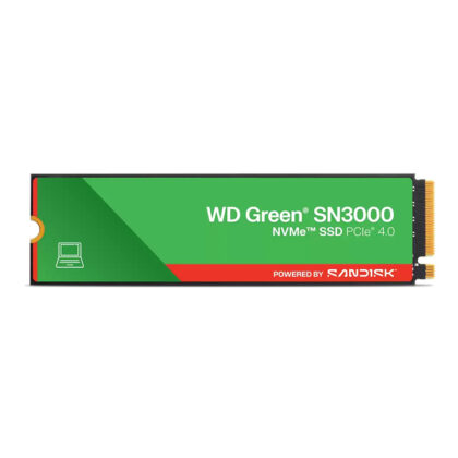 Disco Sólido SSD WD Green SN3000 500GB NVMe PCIe Gen4
