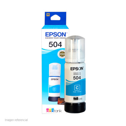 Cartucho de Tinta EPSON T504220-AL Cyan Original 70ml