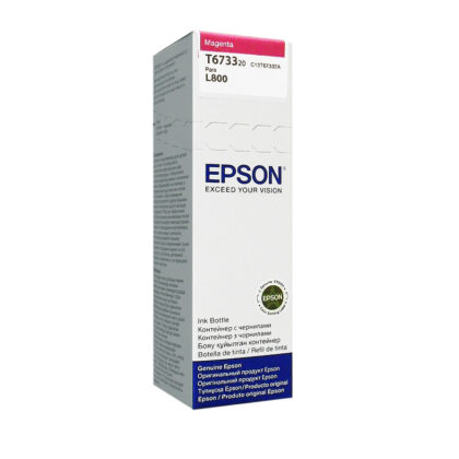 TINTA EPSON L800 MAGENTA T673320 70ML ORIGINAL
