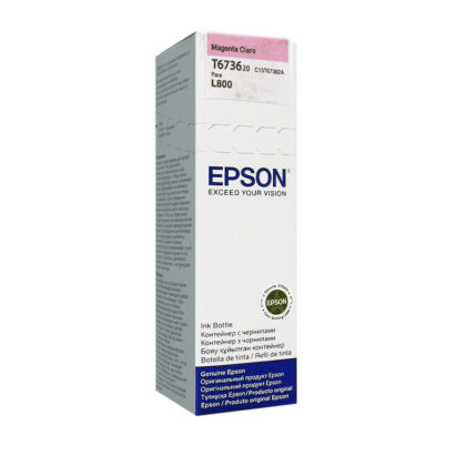 TINTA EPSON L800 MAGENTA CLARO 70ML T673620