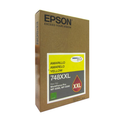 Cartucho de Tinta Epson T748XL420 Negro, 7000 Páginas