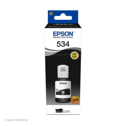 Botella Tinta EPSON T534120-AL Negro 120ml para EcoTank