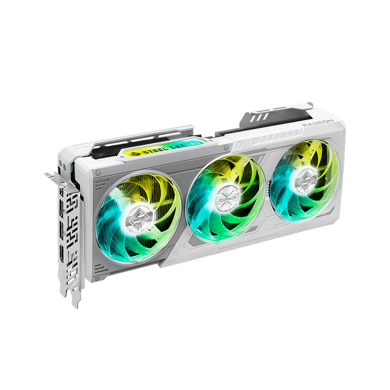 Tarjeta de Video ASRock AMD Radeon RX 9070 XT Steel Legend 16GB GDDR6 PCIe 5.0