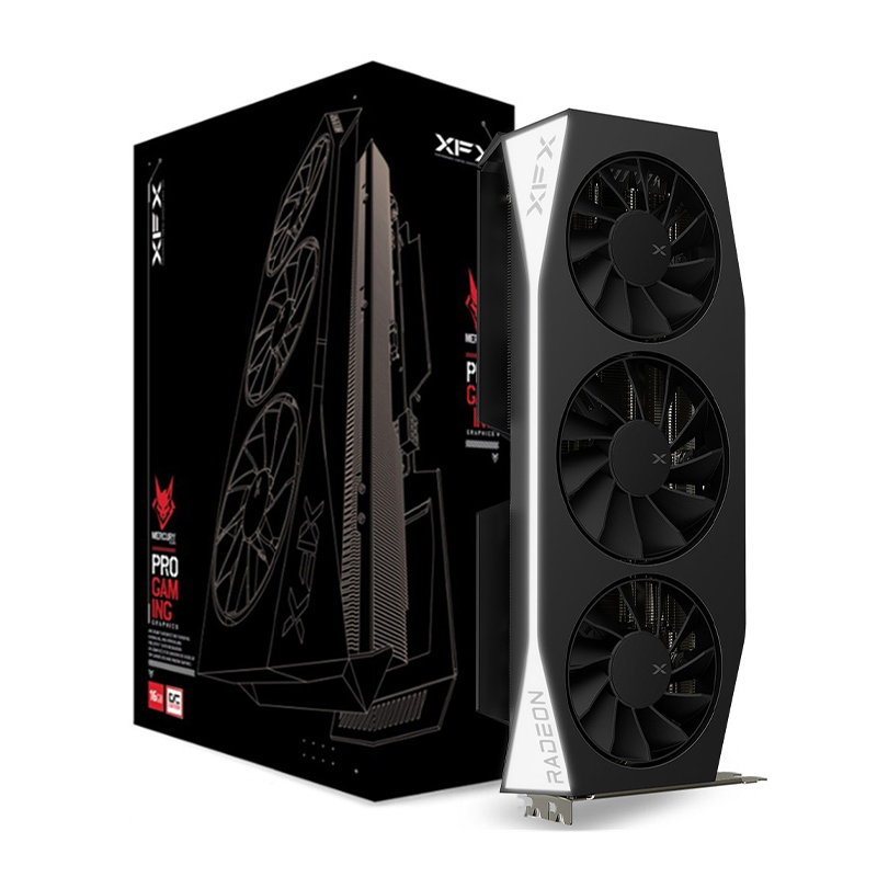 Tarjeta de Video XFX Mercury RX 9060 XT OC 16GB GDDR6, PCIe5