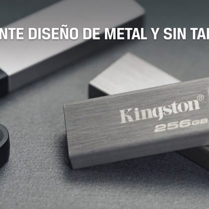 Memoria USB Kingston DataTraveler Kyson 128GB USB 3.2 Gen 1 - Lectura 200MB/s, Escritura 60MB/s, Plata