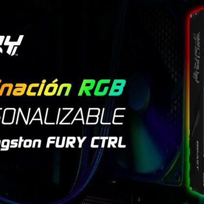 Memoria RAM Kingston Fury Beast RGB Black 16GB DDR4 3200MHz - PC4-25600 CL16 1.35V