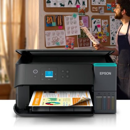 Impresora Multifuncional Epson EcoTank L4360 con Tanque de Tinta Recargable, Impresión, Escaneo, Copia, Wi-Fi y USB